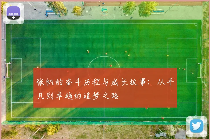 张帆的奋斗历程与成长故事：从平凡到卓越的追梦之路